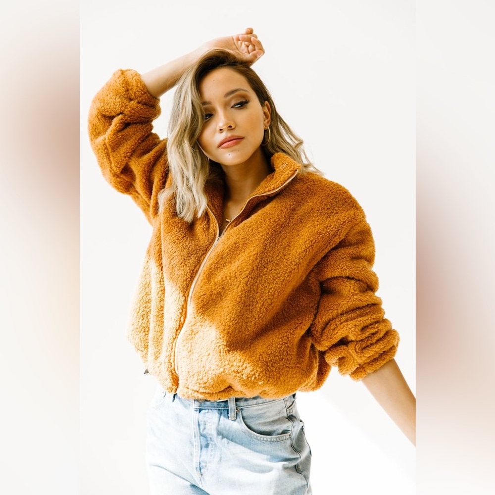 LUCA AND GRAE - Night Fever Camel Jacket - size Medium